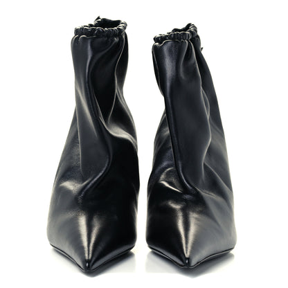 Balenciaga Smooth Nappa Scrunch Booties 38 Black 3 of 10