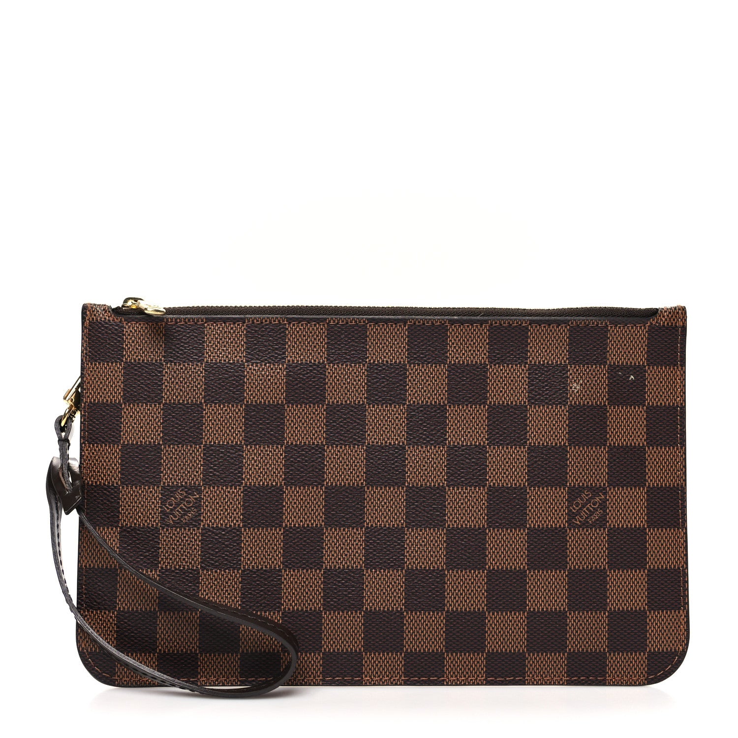 Louis Vuitton Damier Ebene Neverfull MM GM Pochette 1 of 9