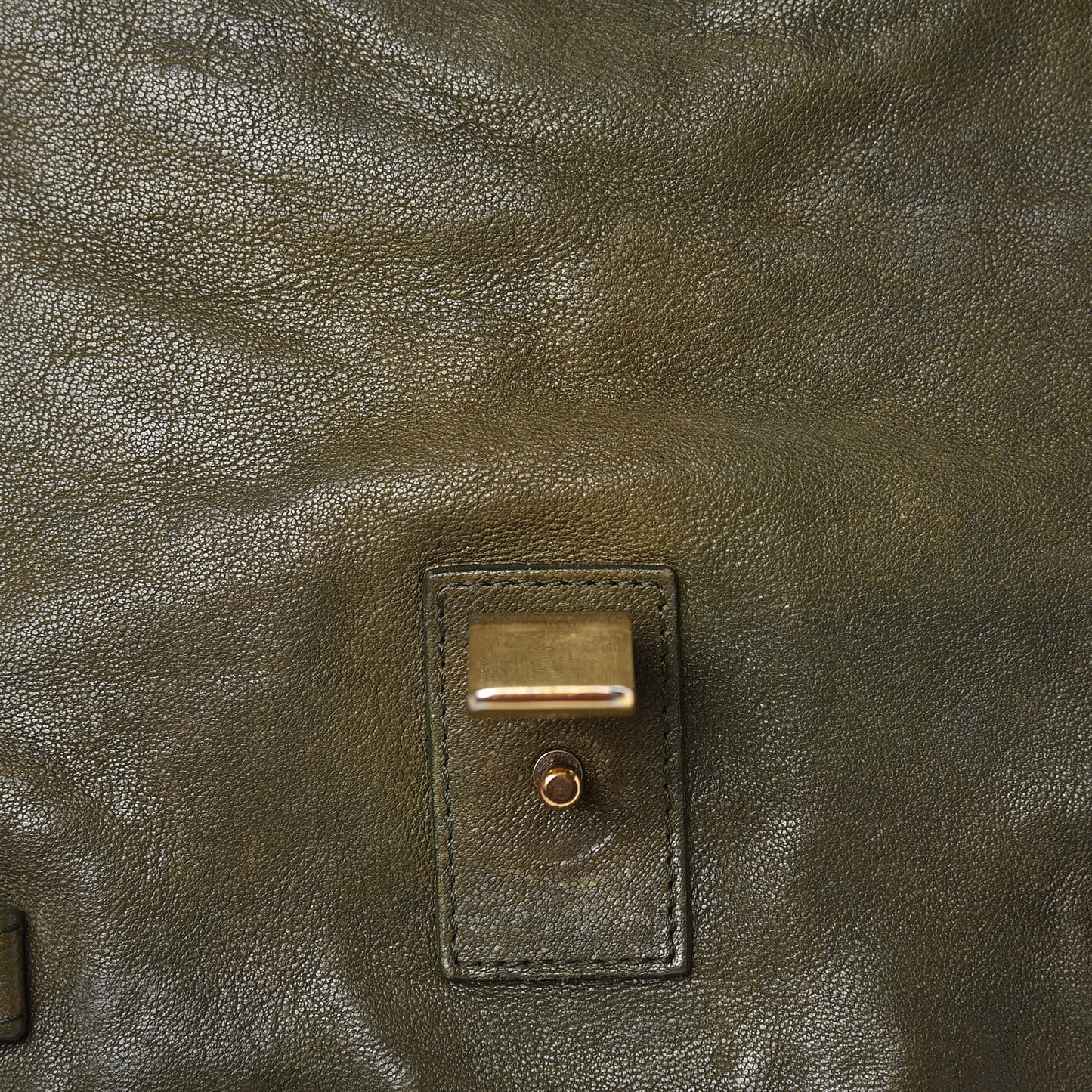Lambskin Large PS1 Satchel Military