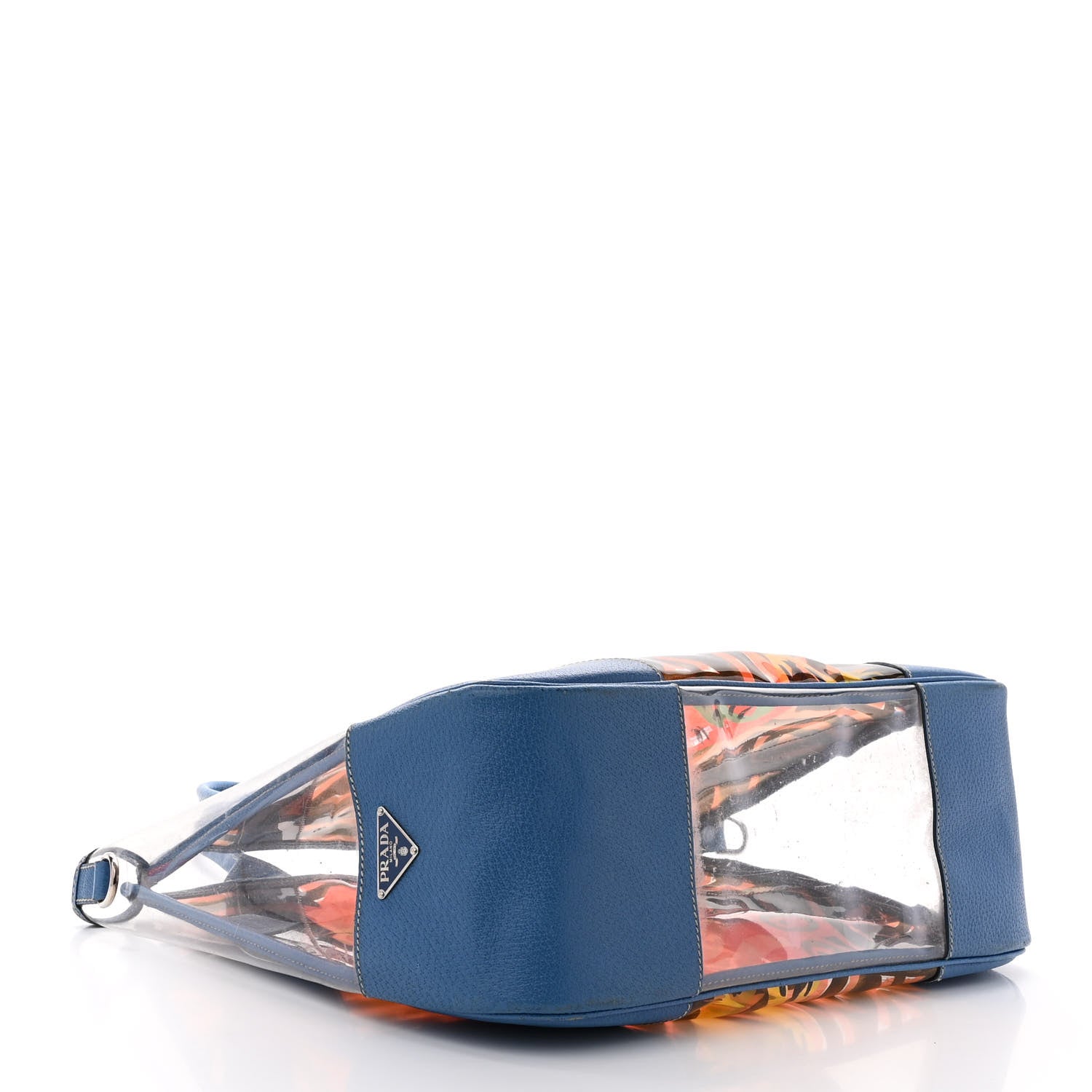 Prada Vinyl Calfskin Tote Multicolor 4 of 23
