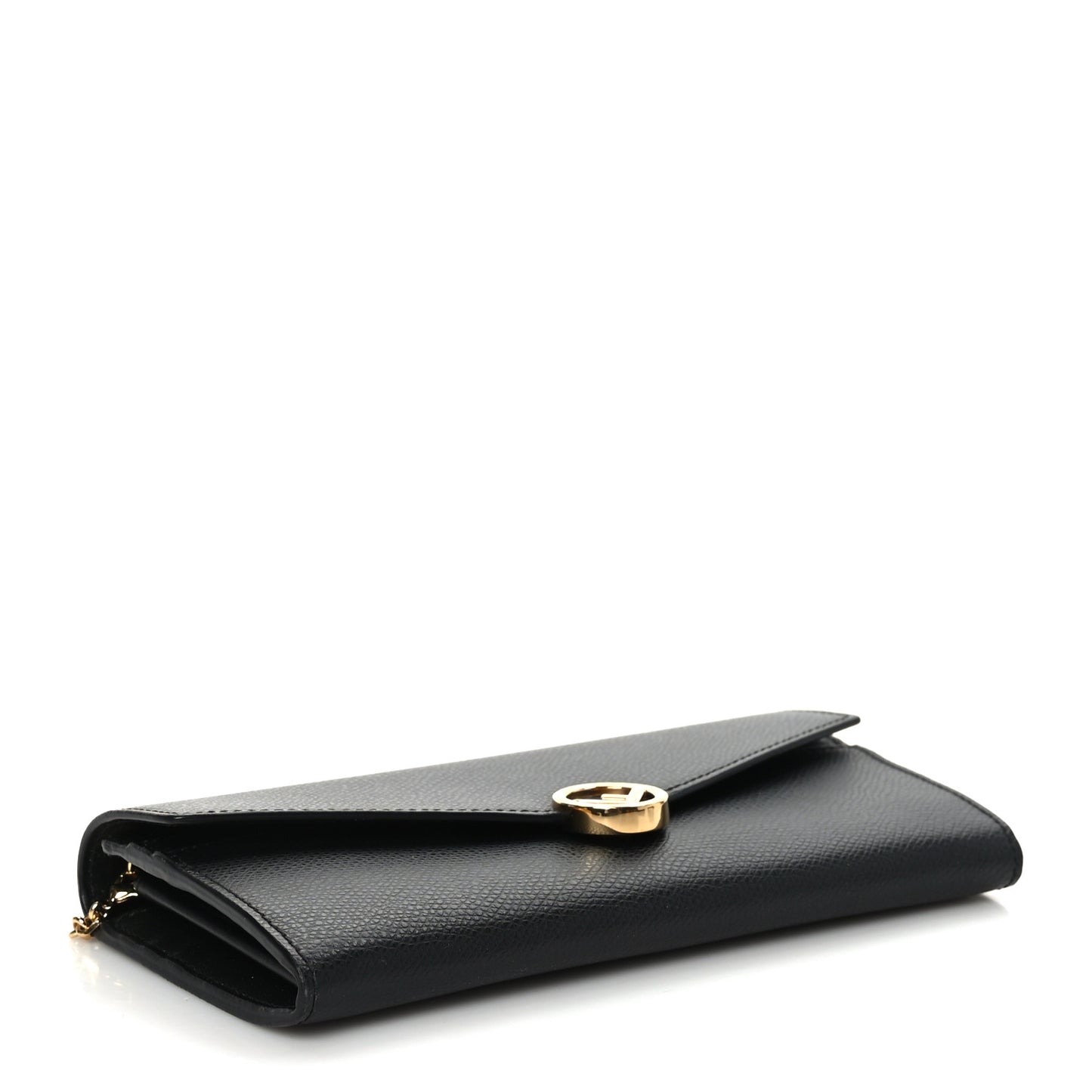Vitello Cruise F is Fendi Continental Envelope Wallet On Chain Black