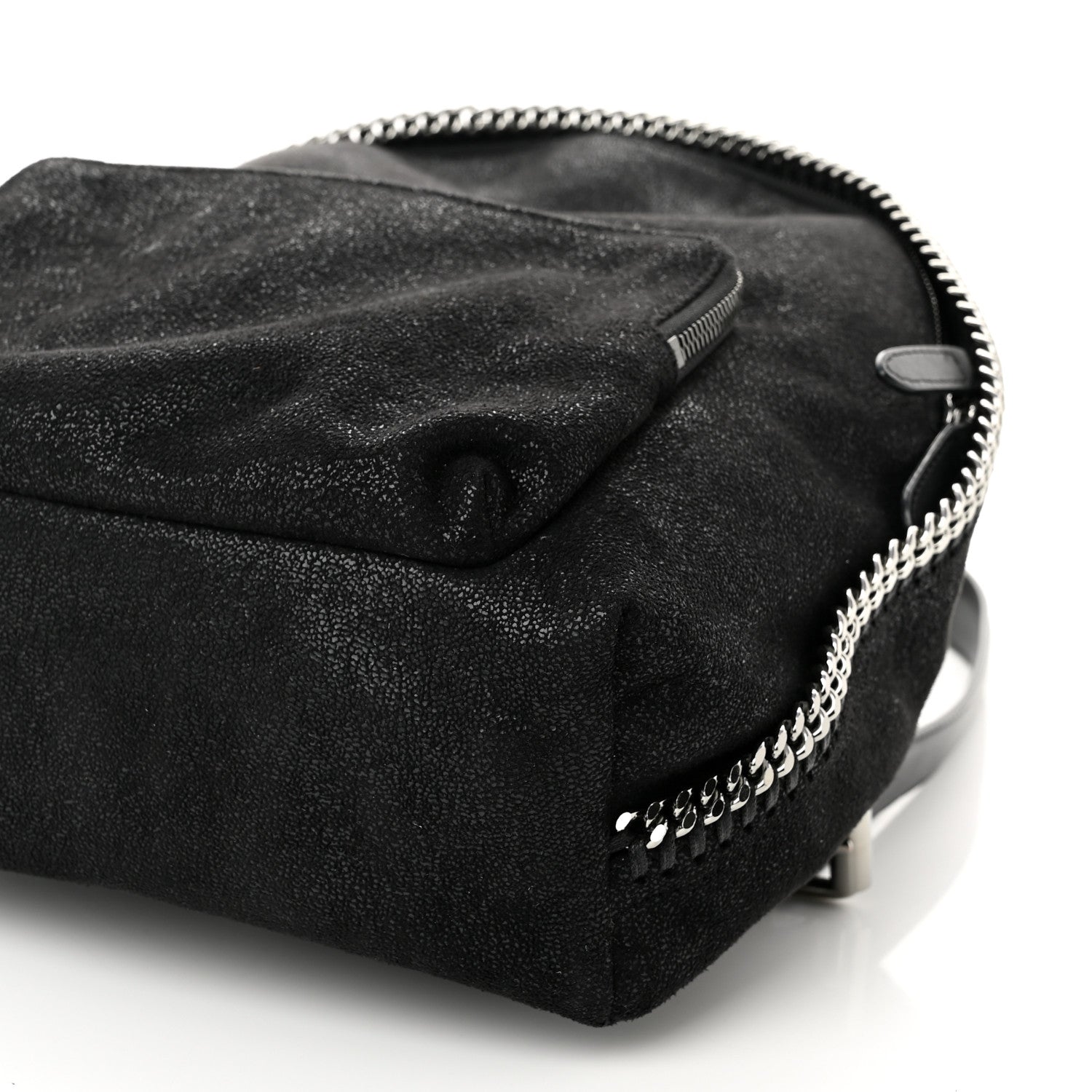 Stella McCartney Shaggy Deer Small Falabella Backpack Black 10 of 10
