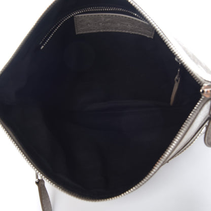 Balenciaga Agneau Giant 21 Gold Hardware Flat Handle Clutch Taupe 5 of 9