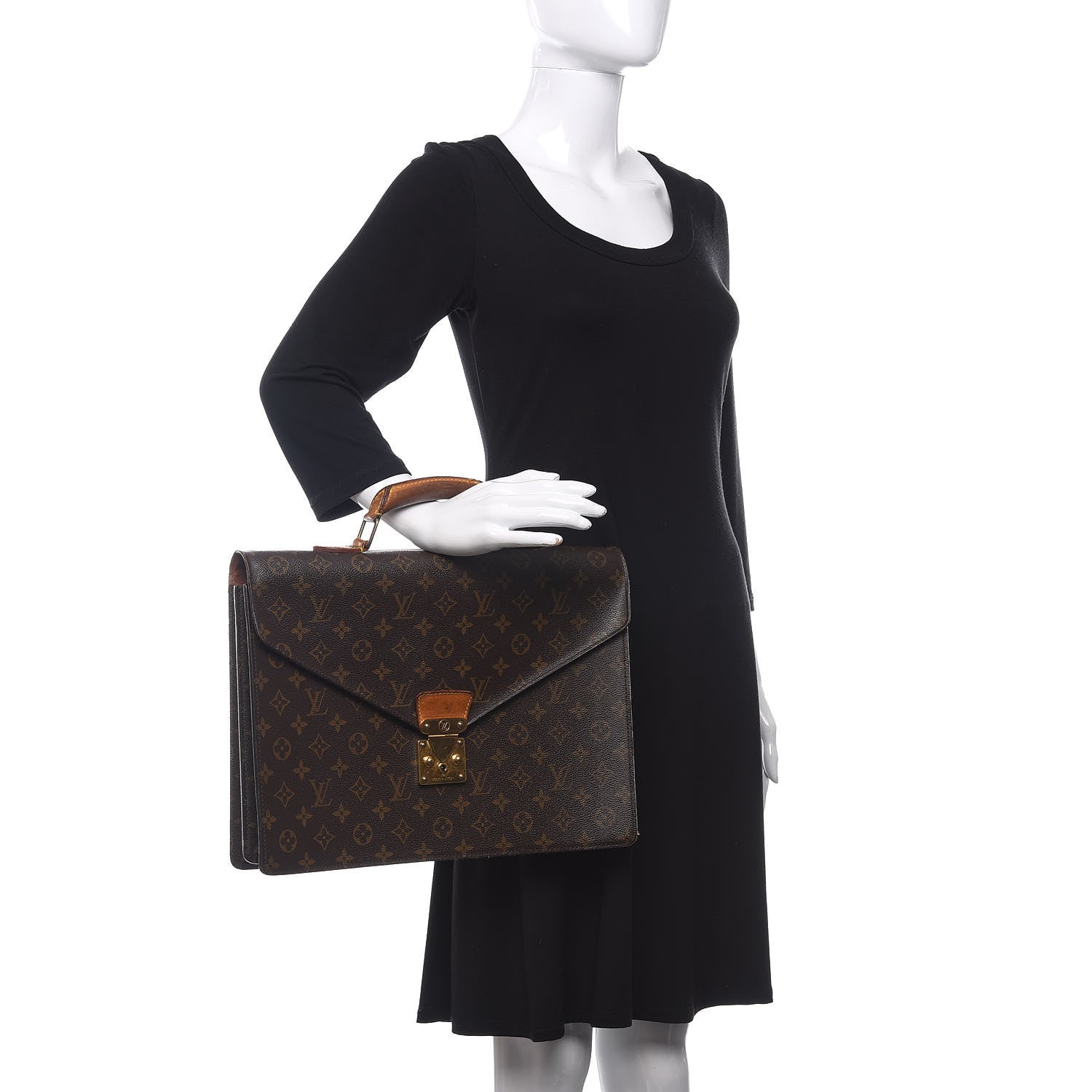Louis Vuitton Monogram Serviette Conseiller Briefcase 2 of 16