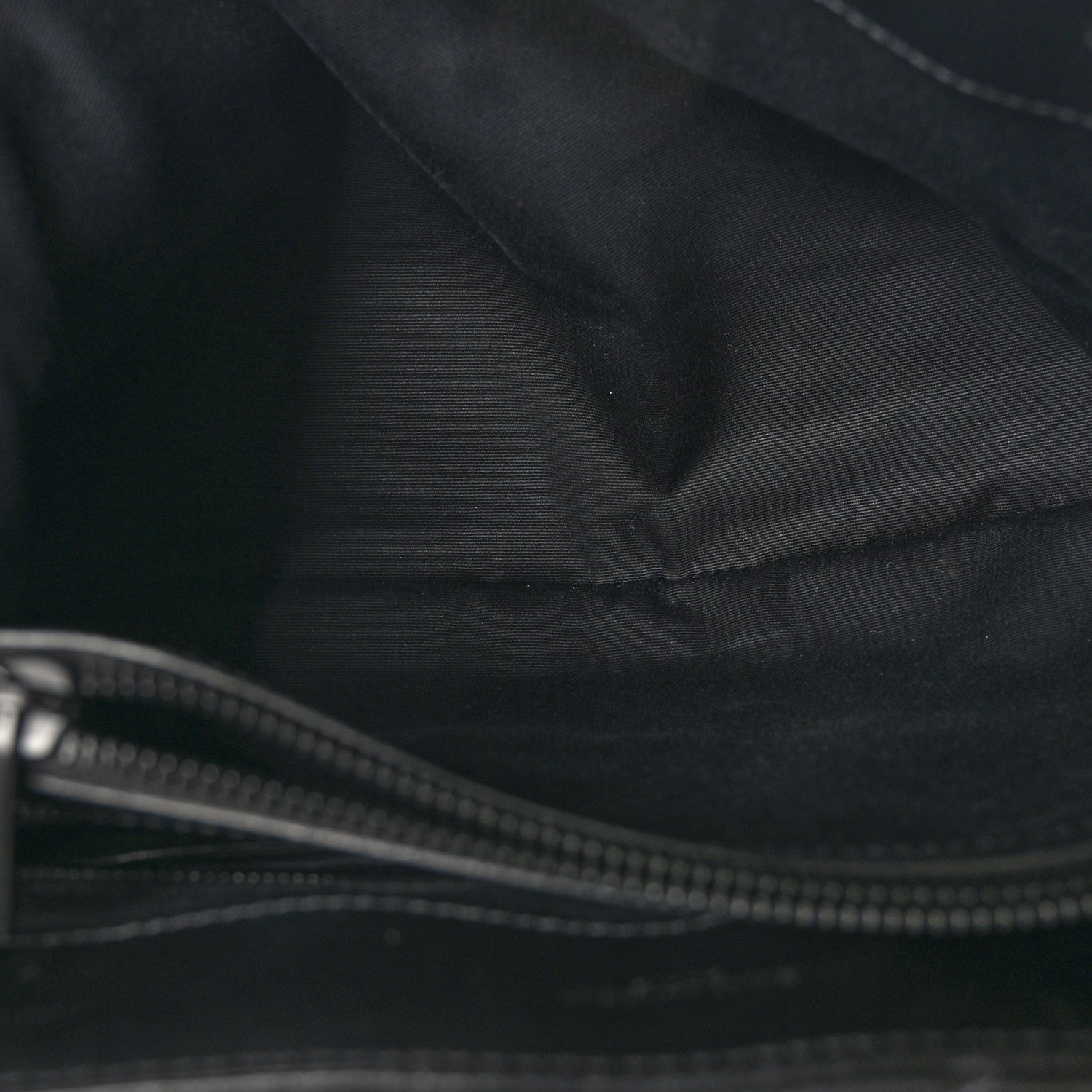 Saint Laurent Calfskin Y Quilted Monogram Monochrome Medium Loulou Chain Satchel Black 5 of 8
