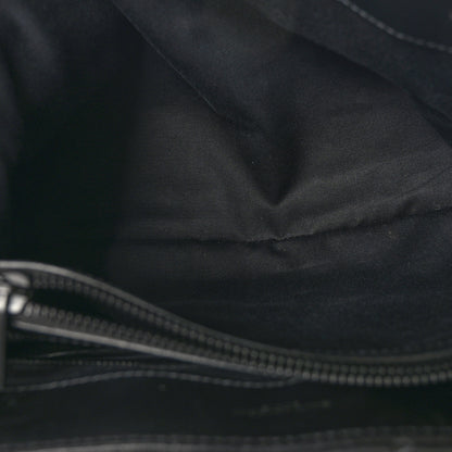 Saint Laurent Calfskin Y Quilted Monogram Monochrome Medium Loulou Chain Satchel Black 5 of 8