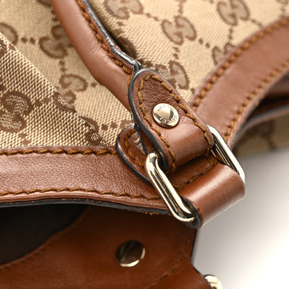 Gucci Monogram Large Sukey Tote Brown 13 of 15