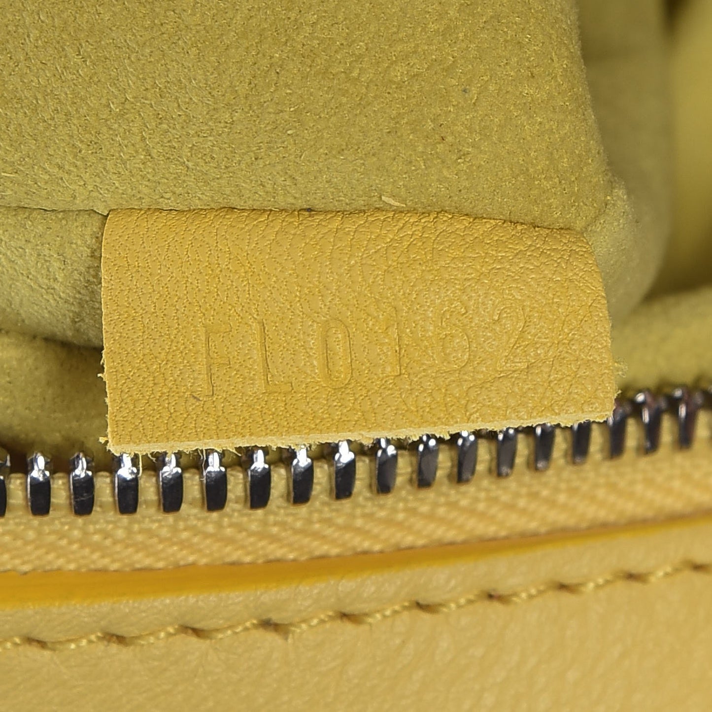 Monogram Denim Pochette Round Yellow