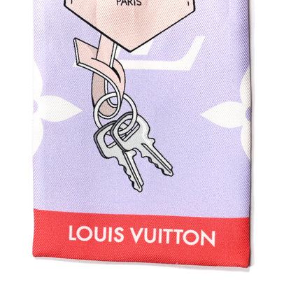 Louis Vuitton Silk Monogram All That Straps Bandeau Mauve 3 of 3