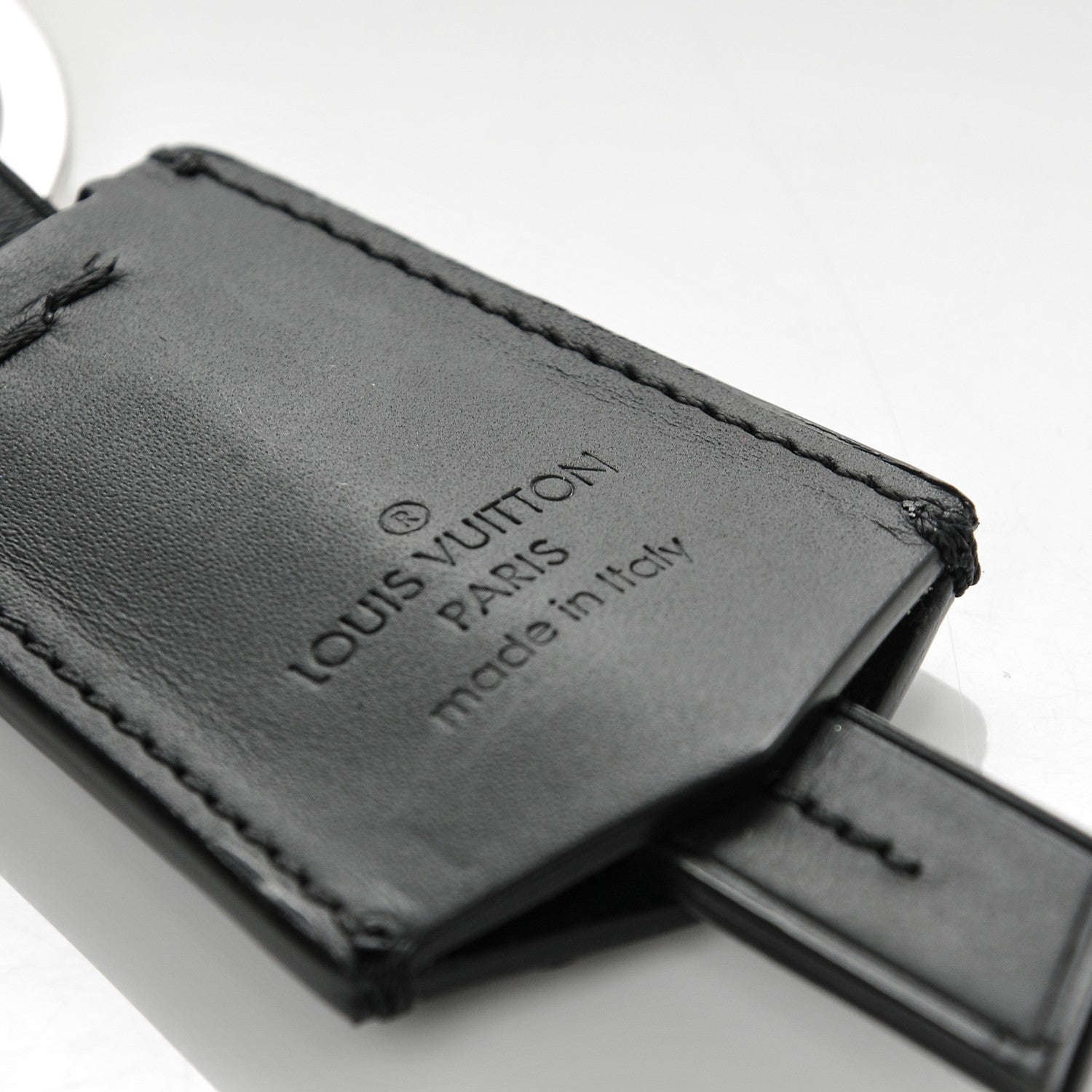 Louis Vuitton Leather Clochette Key Holder Black 5 of 5