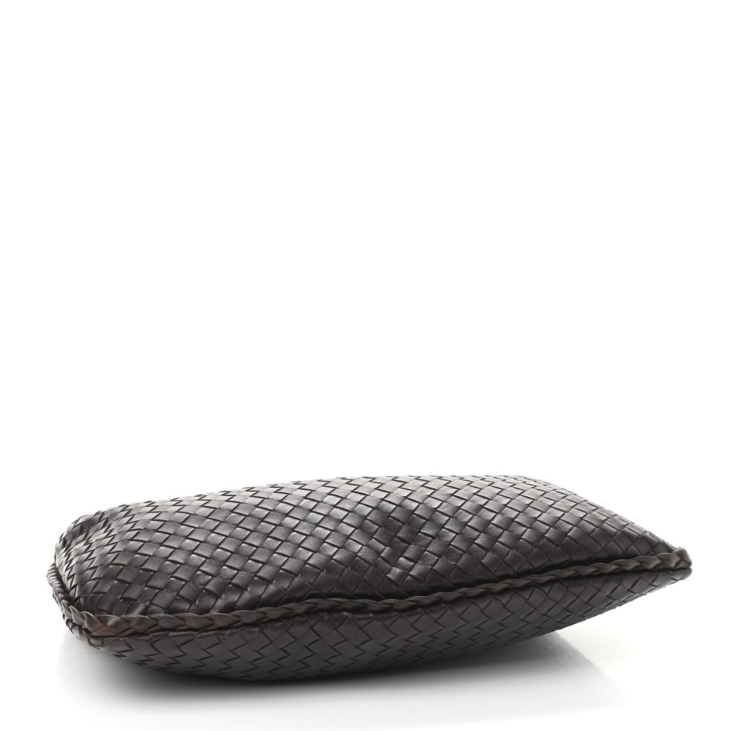 Nappa Intrecciato Medium Veneta Hobo Ebano
