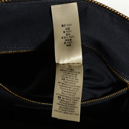 Burberry Bridle Calfskin House Check Small Orchard Bowling Bag Black 11 of 12