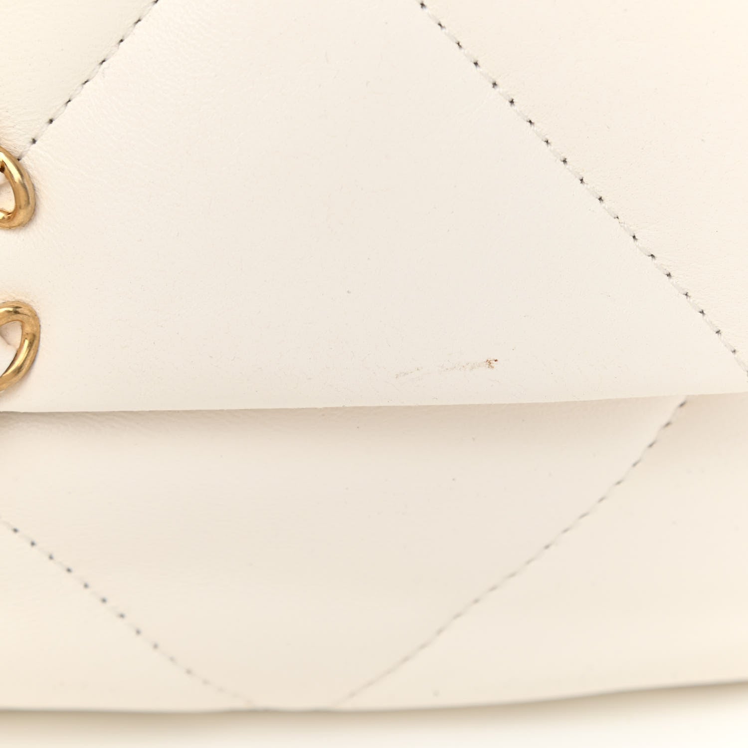 Chanel Lambskin Quilted Medium Chanel 19 Flap White 11 of 11