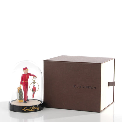 Louis Vuitton Glass Porter Bell Boy Snow Globe Boule 5 of 5