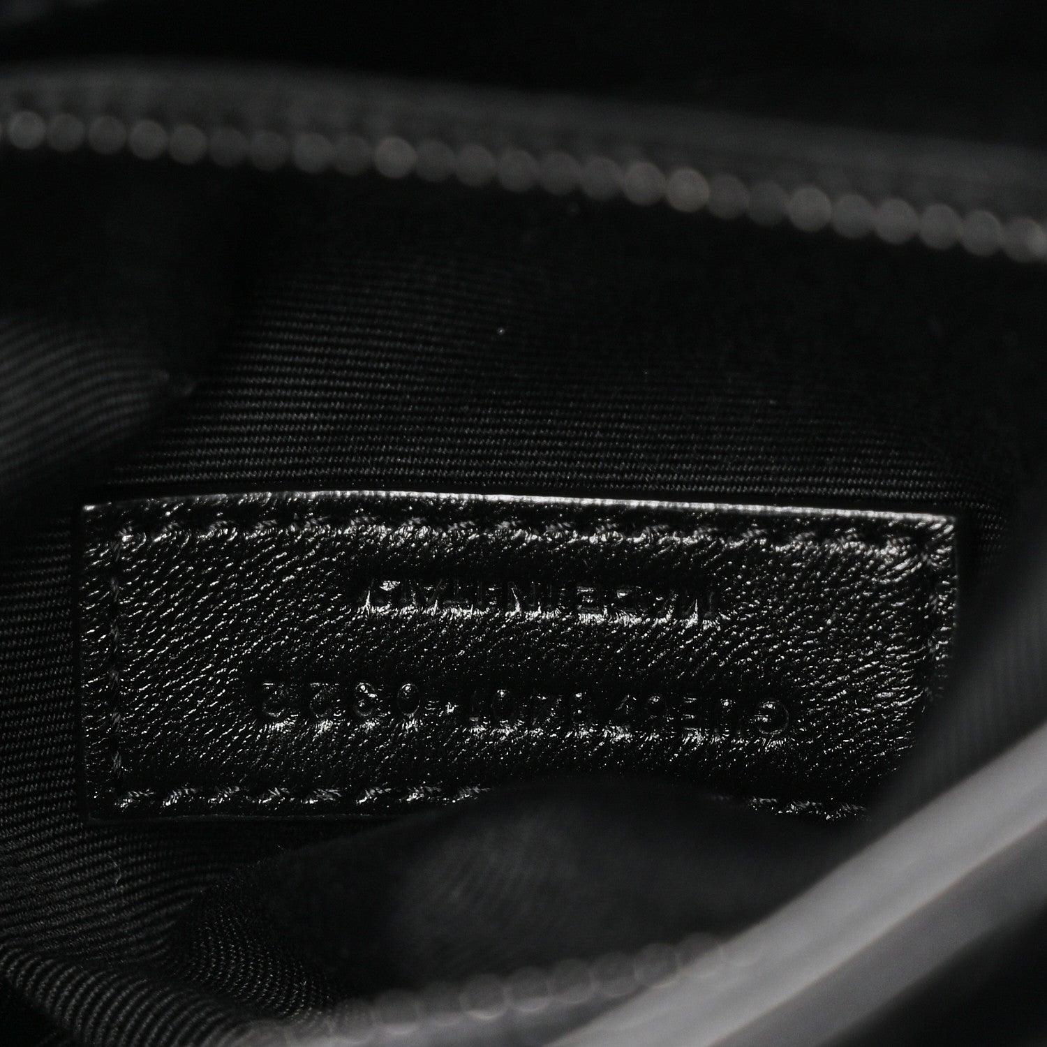 Saint Laurent Calfskin Y Quilted Monogram Monochrome Toy Loulou Crossbody Bag Black Black 7 of 11