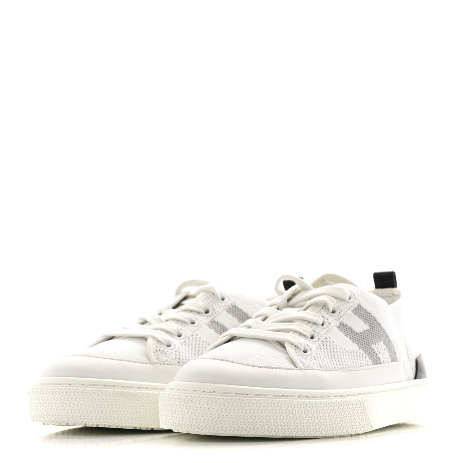 Hermes Calfskin Deep Sneakers 38 White Multicolor 4 of 11