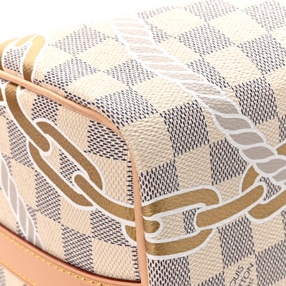 Louis Vuitton Damier Azur Nautical Speedy Bandouliere 25 8 of 11