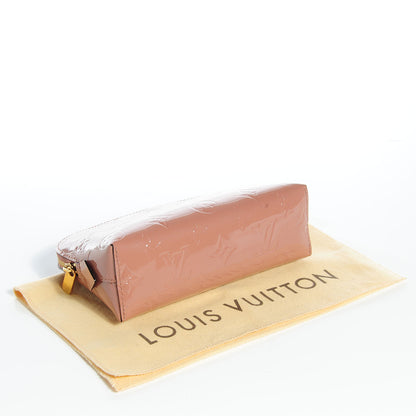 Louis Vuitton Vernis Cosmetic Pouch Rose Velours 4 of 7