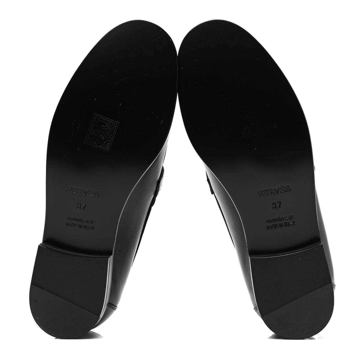 Calfskin Womens Destin Loafer 37 Black