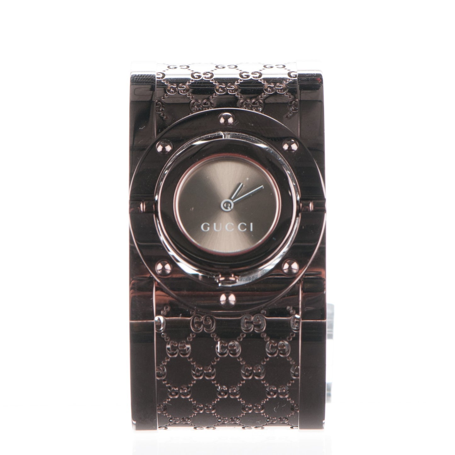 Stainless Steel 33mm Twirl Quartz Watch Bronze