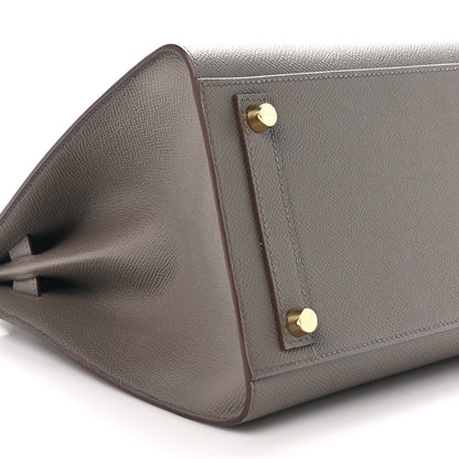 Hermes Epsom Birkin Sellier 30 Etain 9 of 11