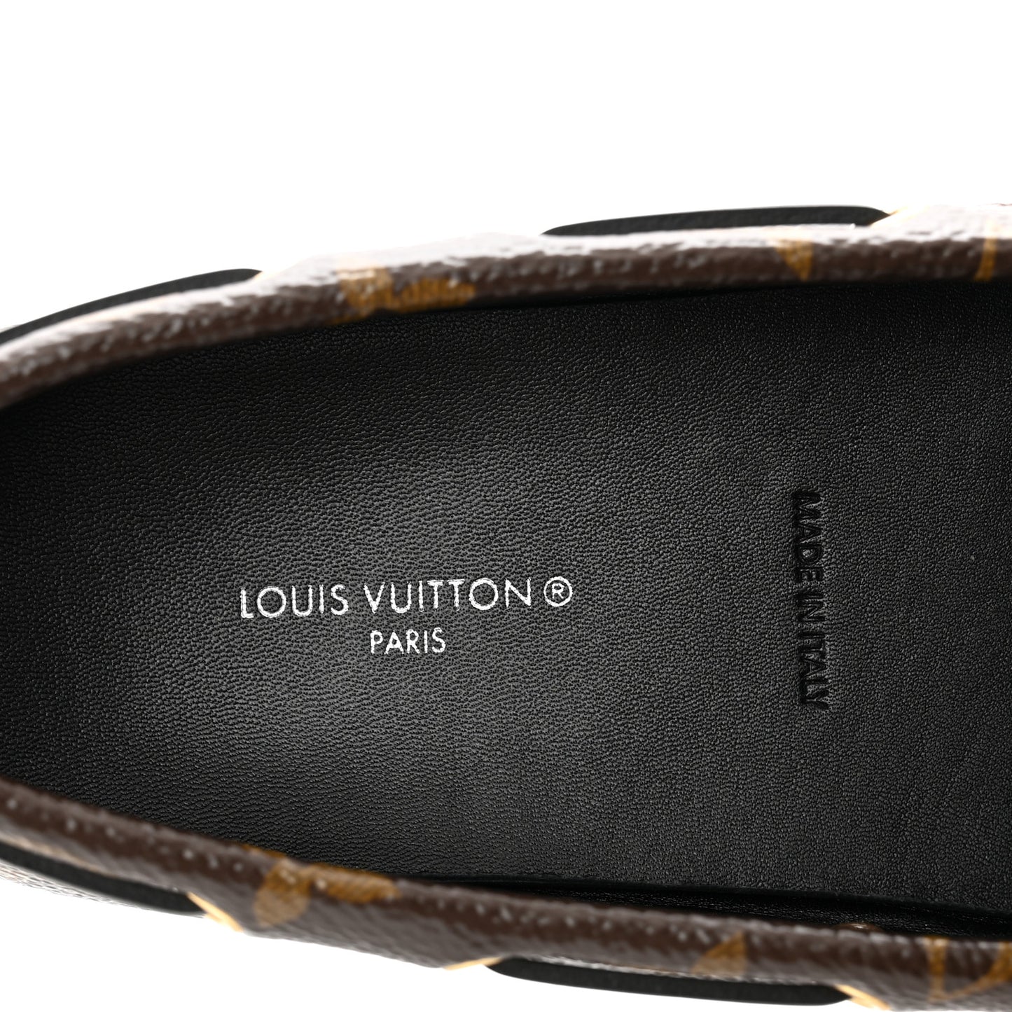 Patent Monogram Gloria Loafers 36