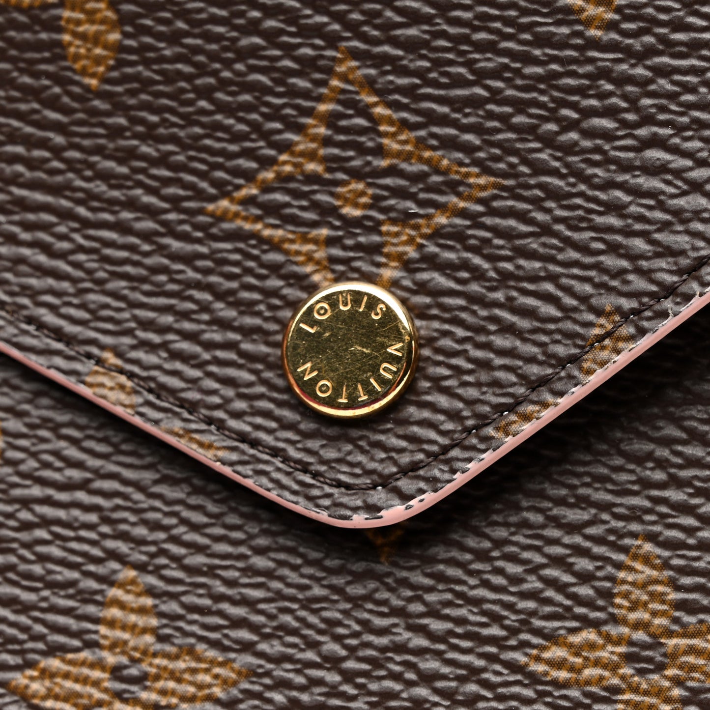 Monogram Large Kirigami Pochette Insert Rose Ballerine