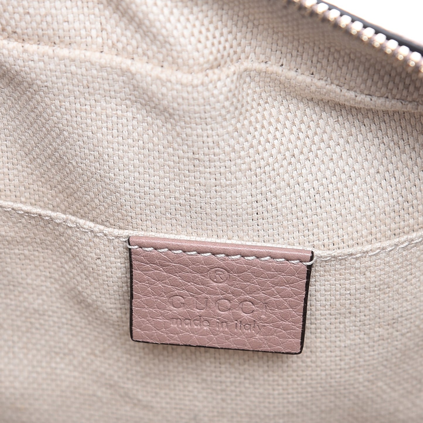 Cellarius Calfskin Small Soho Disco Bag Dark Cipria