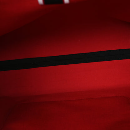 Christian Louboutin Linen Calfskin Extra Large Nastroloubi F.A.V.L. Tote Black 5 of 10