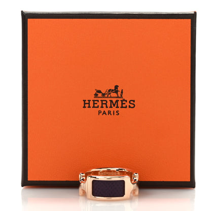 Hermes Epsom Olympe Ring M Cassis 5 of 5