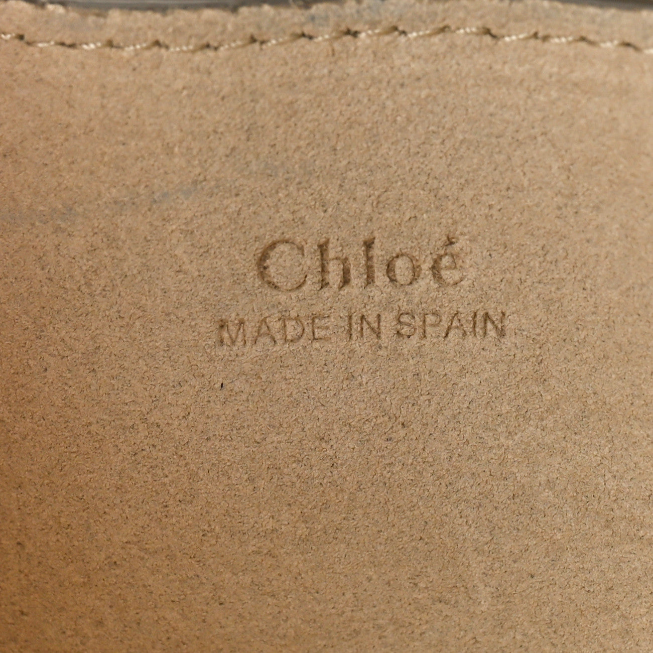 Chloe Suede Calfskin Small Faye Shoulder Bag Black 7 of 11