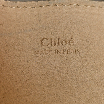 Chloe Suede Calfskin Small Faye Shoulder Bag Black 7 of 11