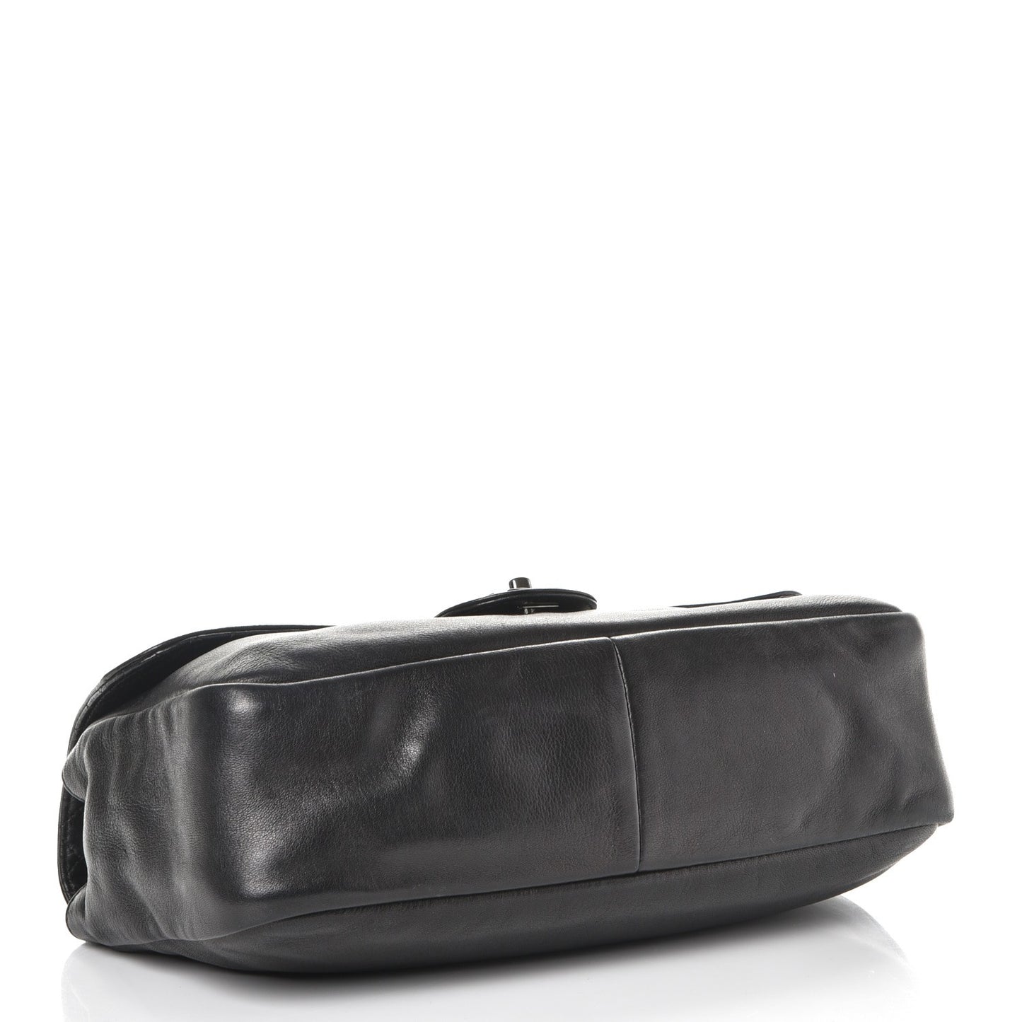 Lambskin Medium Soft and Chain Flap Black