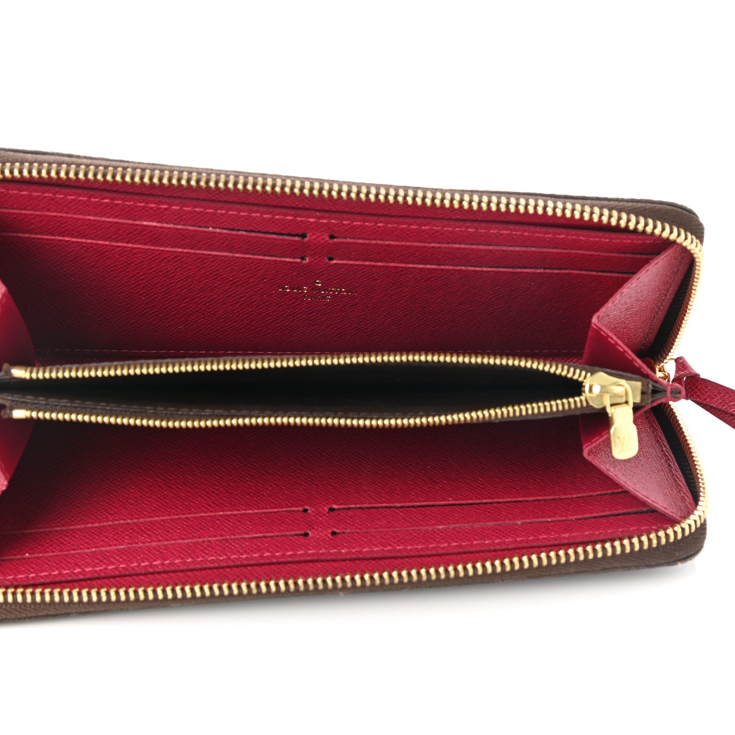 Louis Vuitton Monogram Clemence Wallet Fuchsia 5 of 8