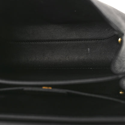 Salvatore Ferragamo Calfskin Small Margot Top Handle Satchel Black 5 of 8