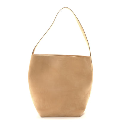 The Row Nubuck Medium N/S Park Tote Croissant 1 of 10