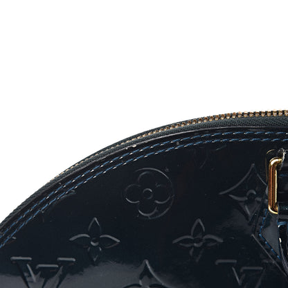 Louis Vuitton Vernis Alma GM Blue Nuit 10 of 42