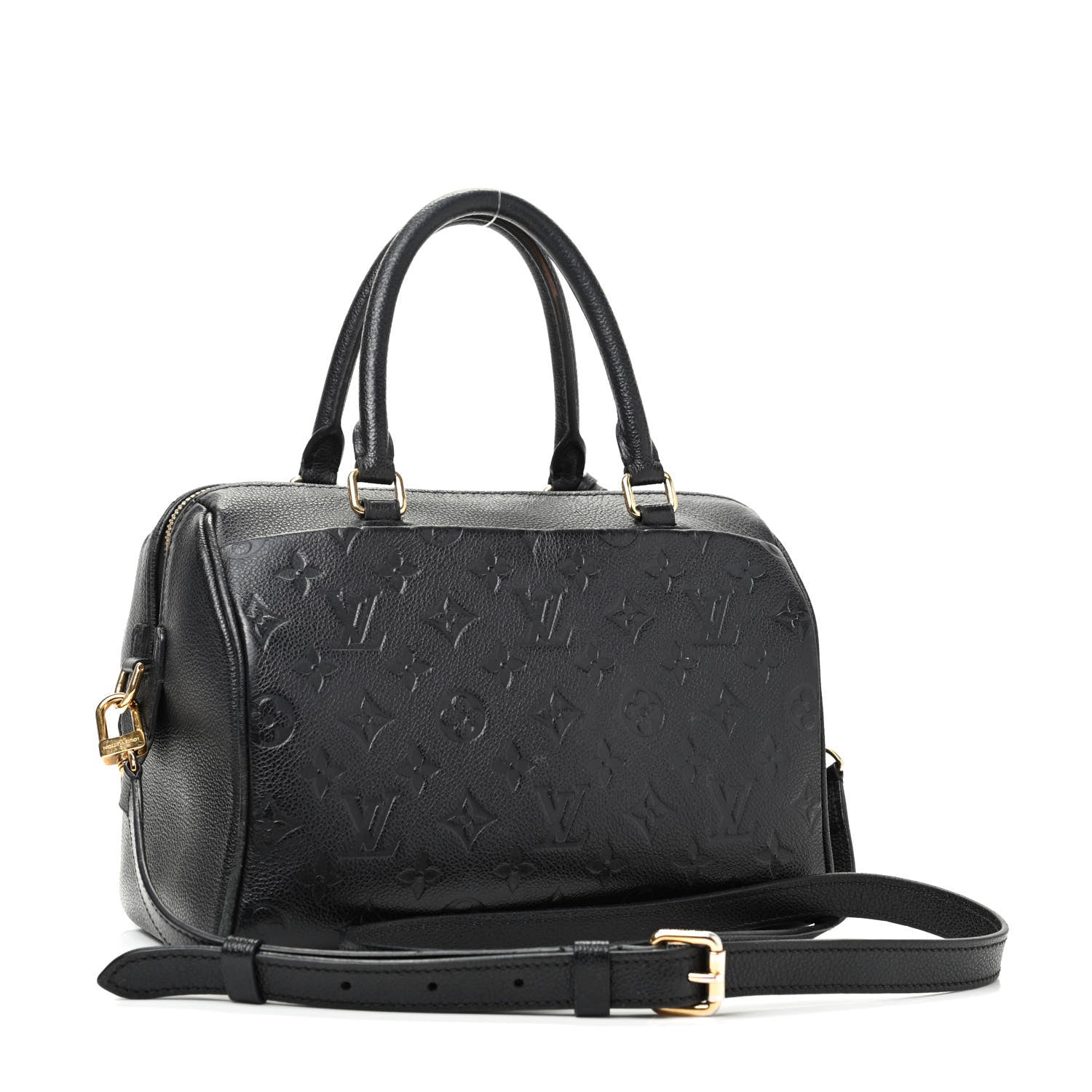 Louis Vuitton Empreinte Speedy Bandouliere 25 NM Black 3 of 13