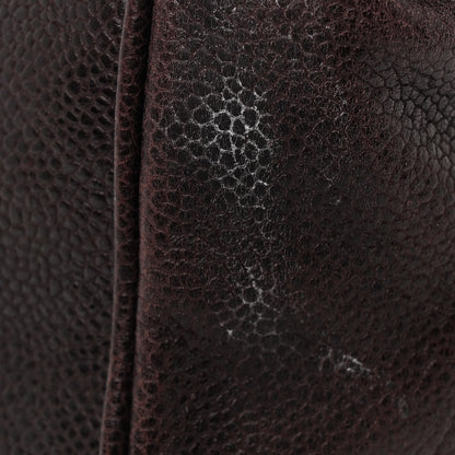 Chanel Caviar CC Shoulder Bag Dark Brown 11 of 11