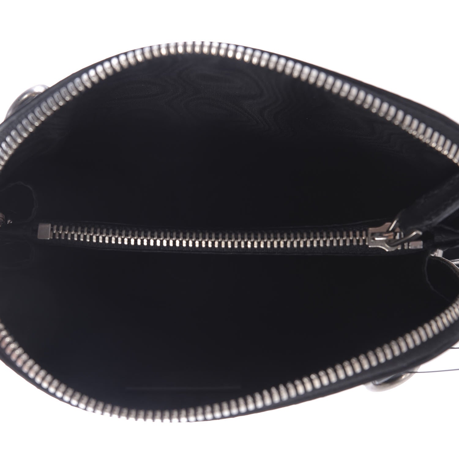 Gucci X SEGA Calfskin GUCCY Stars Mini Dome Shoulder Bag Black Gold 5 of 9
