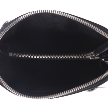 Gucci X SEGA Calfskin GUCCY Stars Mini Dome Shoulder Bag Black Gold 5 of 9