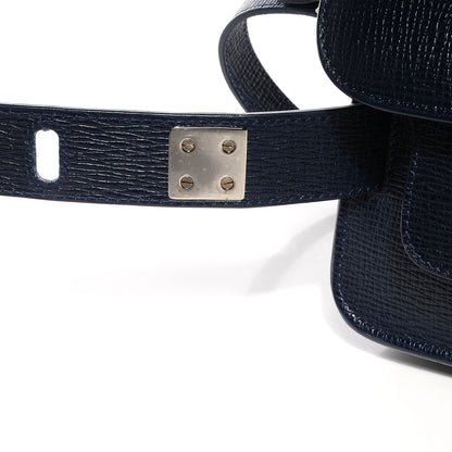 Proenza Schouler Linosa Leather Mini PS11 Classic Shoulder Bag Navy Blue 11 of 13