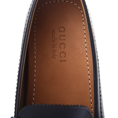Gucci Calfskin Web Driver Loafers 11.5 Black 7 of 10