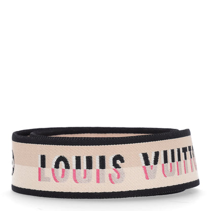 Louis Vuitton Jacquard Diane Shoulder Strap Black 2 of 3
