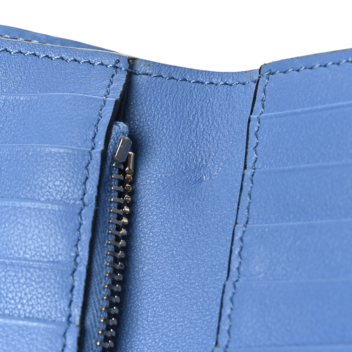 Calfskin Rockstud Bi-Fold Organizer Wallet Angel