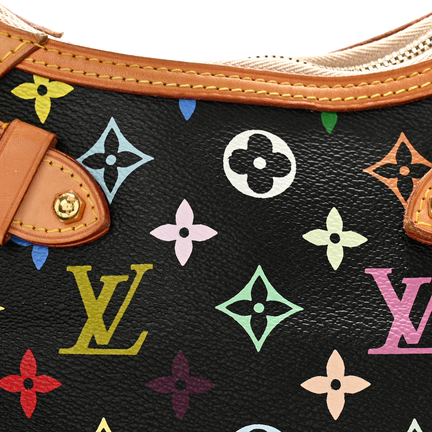 Louis Vuitton Monogram Multicolor Greta Black 7 of 11
