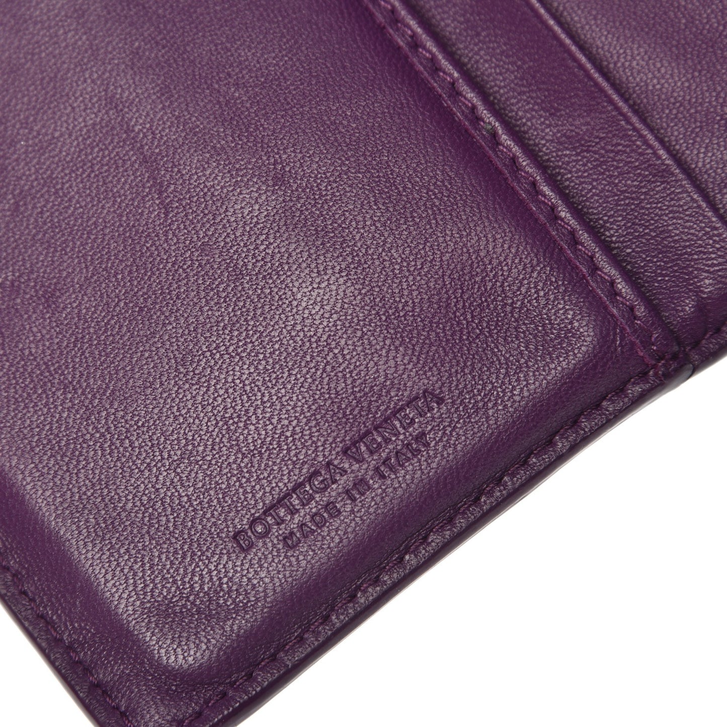 Nappa Intrecciato Continental Wallet Monalisa