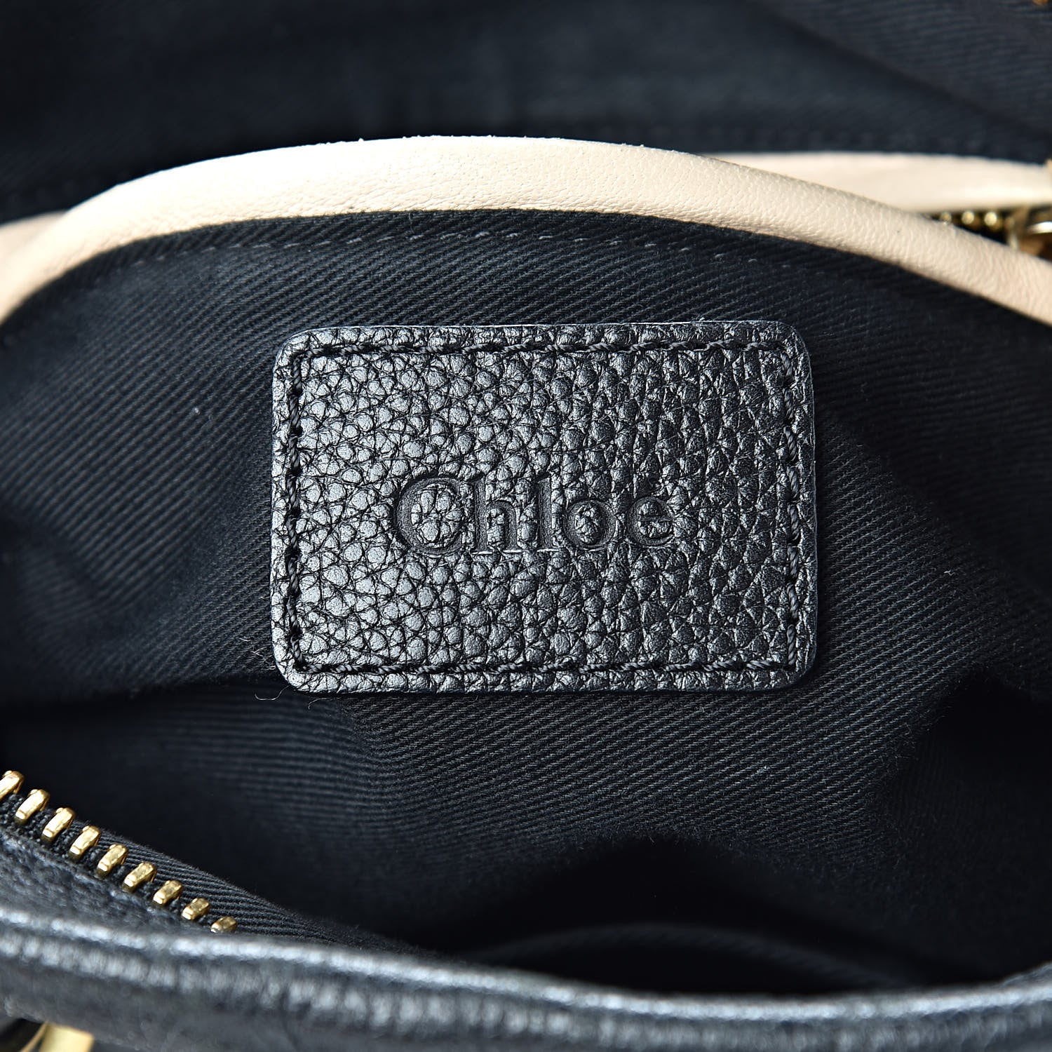 Chloe Calfskin Small Paraty Black 6 of 10