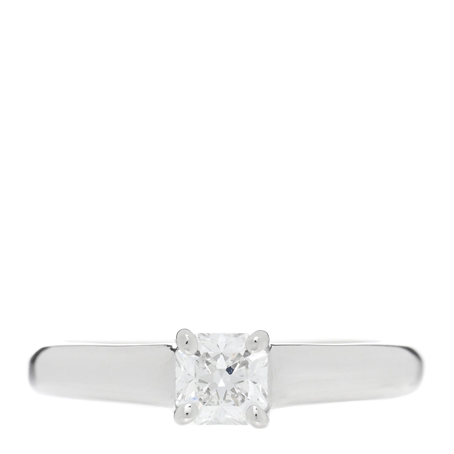 Platinum Diamond .43 Lucida Engagement Ring 52 6
