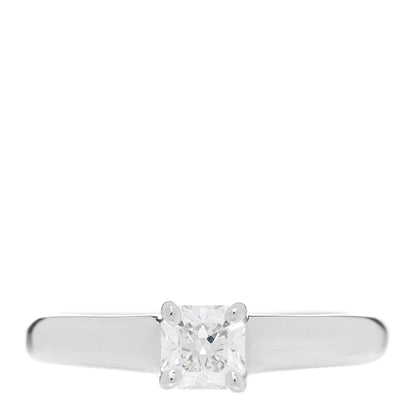 Tiffany Platinum Diamond .43 Lucida Engagement Ring 52 6 1 of 4